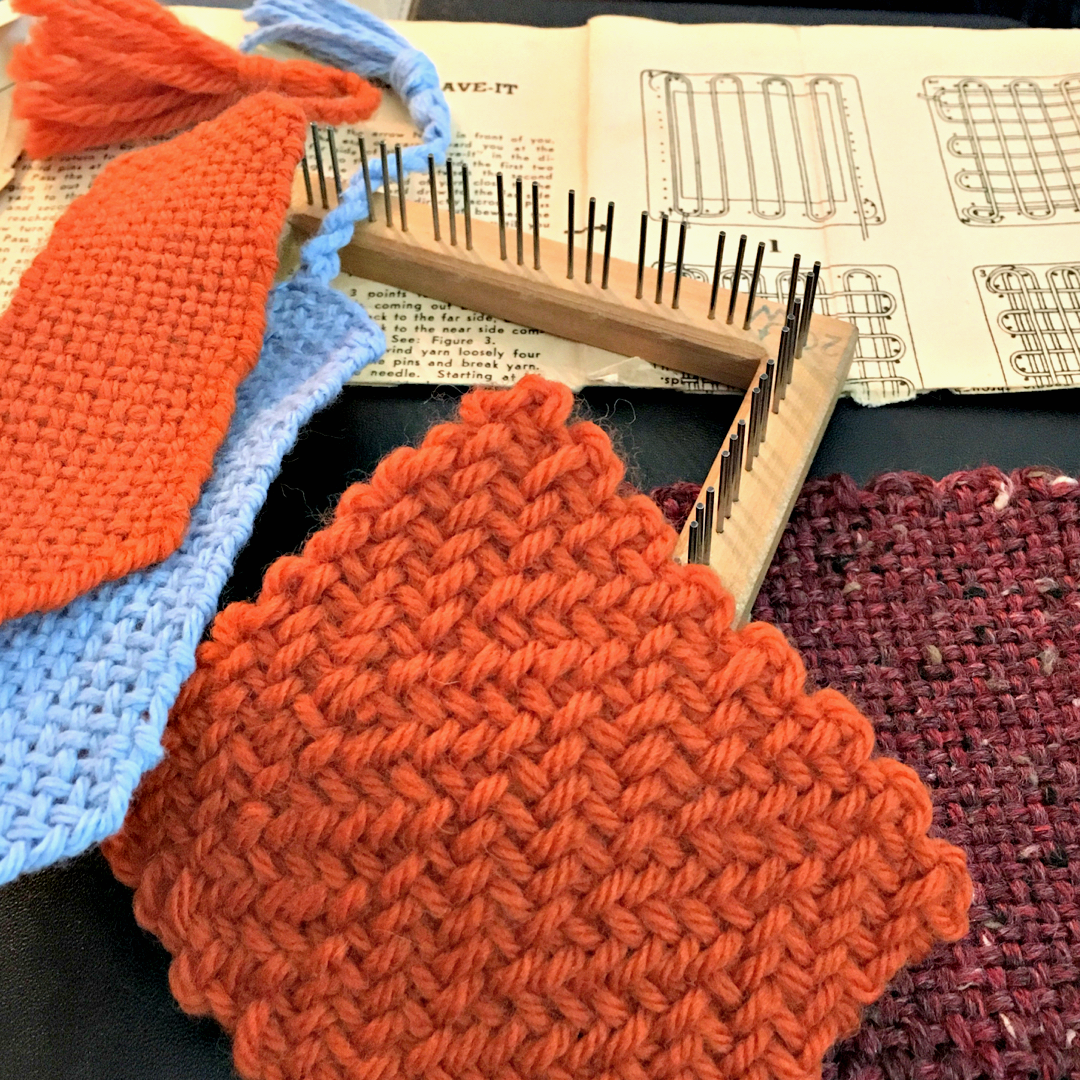 Pin Loom Coasters and Bookmarks